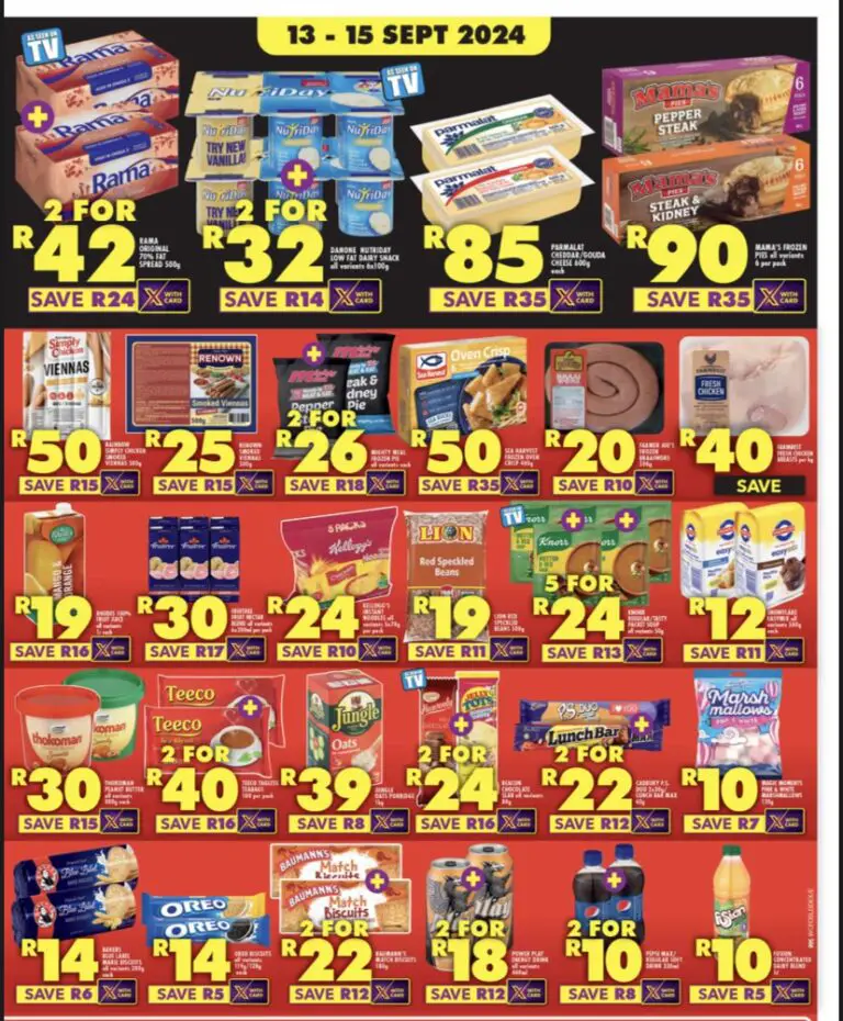 Shoprite Big Red Weekend Sale 2024 India Verna Anallise